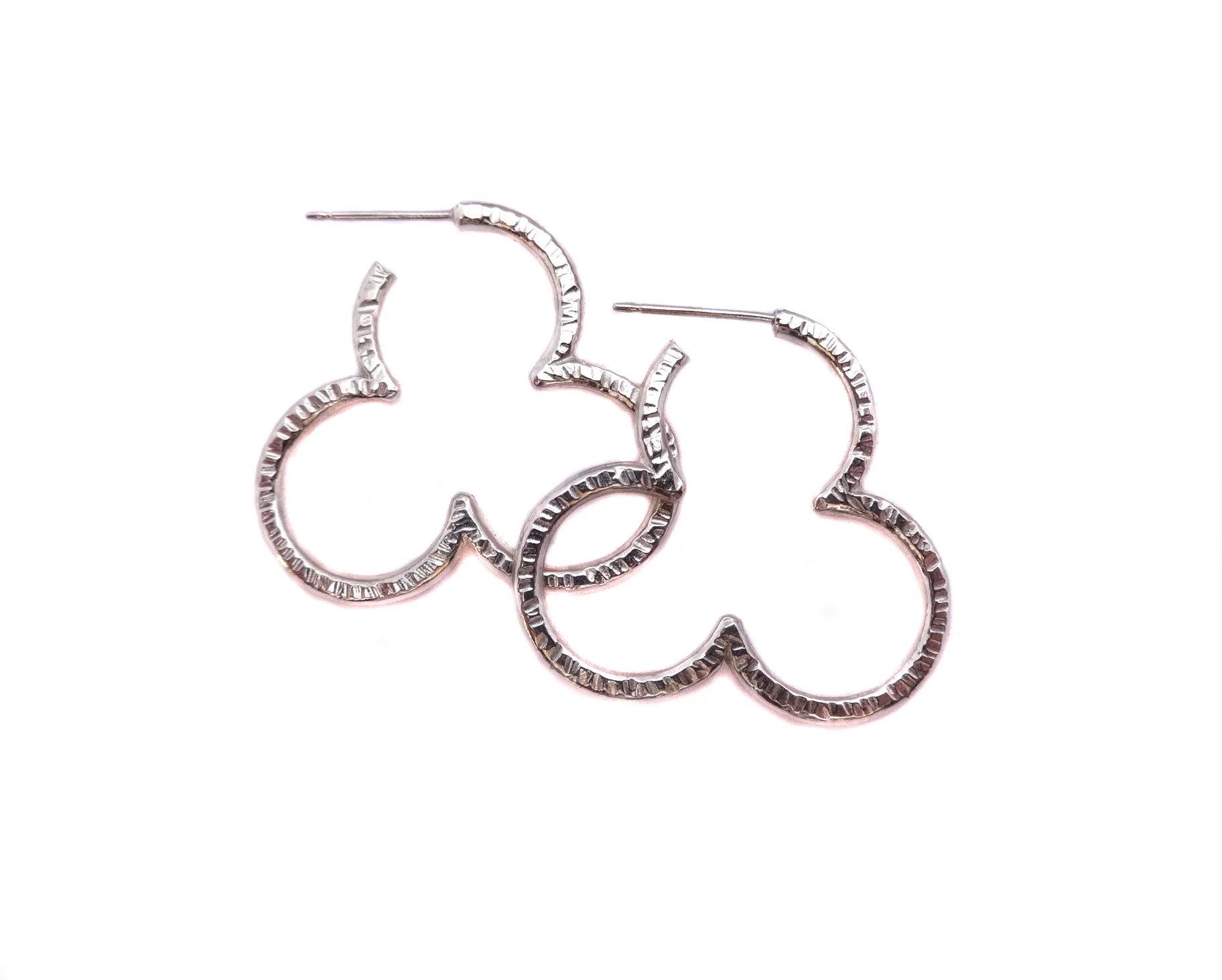 Small Clover Post Earrings