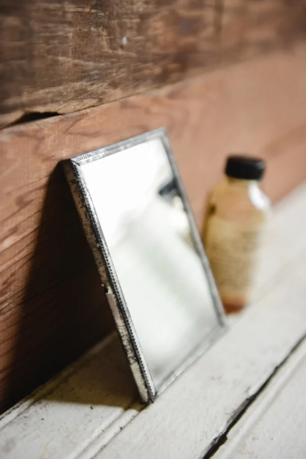 FRENCH VINTAGE MIRROR - SMALL