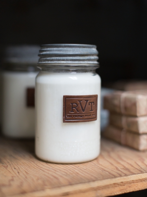 RVT HANDMADE CANDLES, THE VINTAGE ROUND TOP