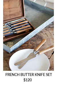 French Butter Knife Set
