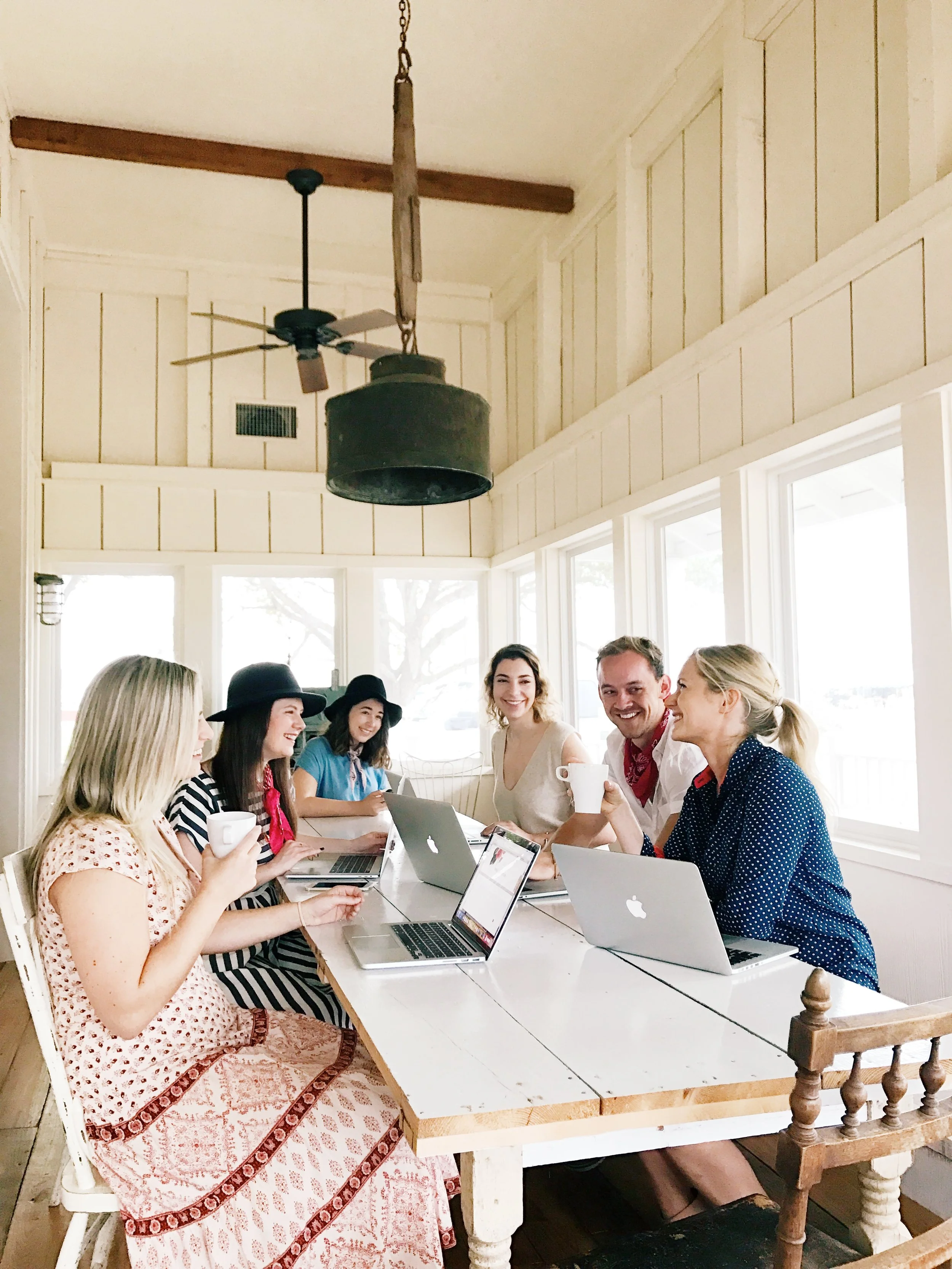 Emily Henderson Team Retreat at The Vintage Round Top