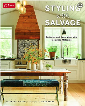 The Vintage Round Top Featured in Styling with Salvage