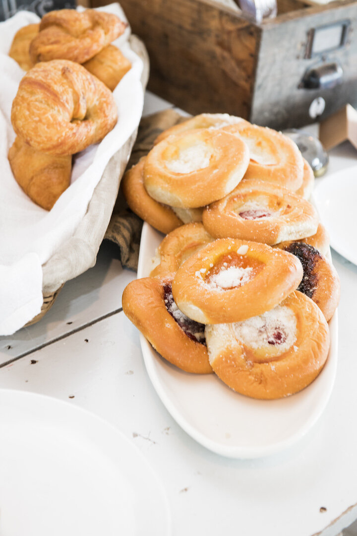 The Vintage Round Top Workshop Breakfast Pastries - Kolaches &amp; Croissants Bistro 108 Photo By: Haylei Smith