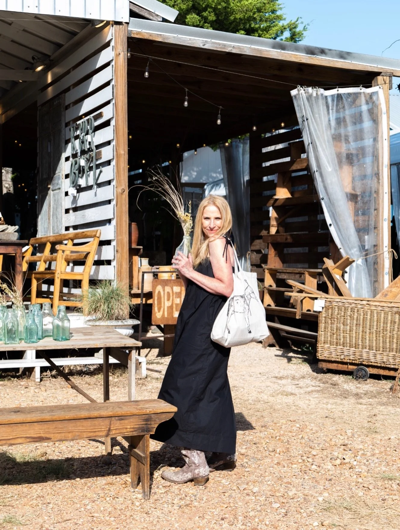 The Fall 2026 Round Top Antiques + Design Show is underway, and my heart is full. 🤍
 
After all these years, I&rsquo;m still in awe of what it takes to make this magic happen. The venues and vendors who haul, build, style, and transform empty fields