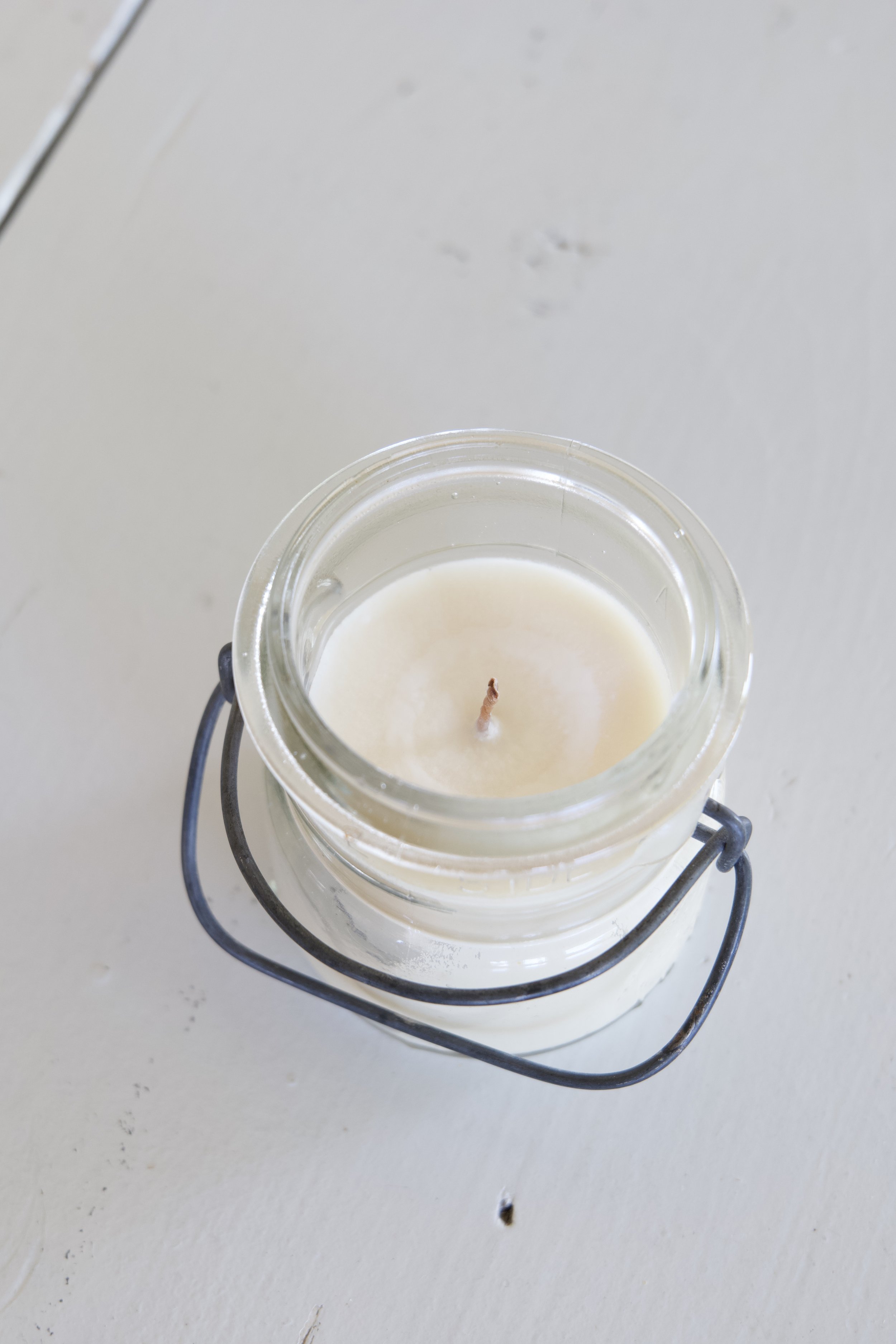 Small Texas Sweet Grass Ball Jar Soy Candle