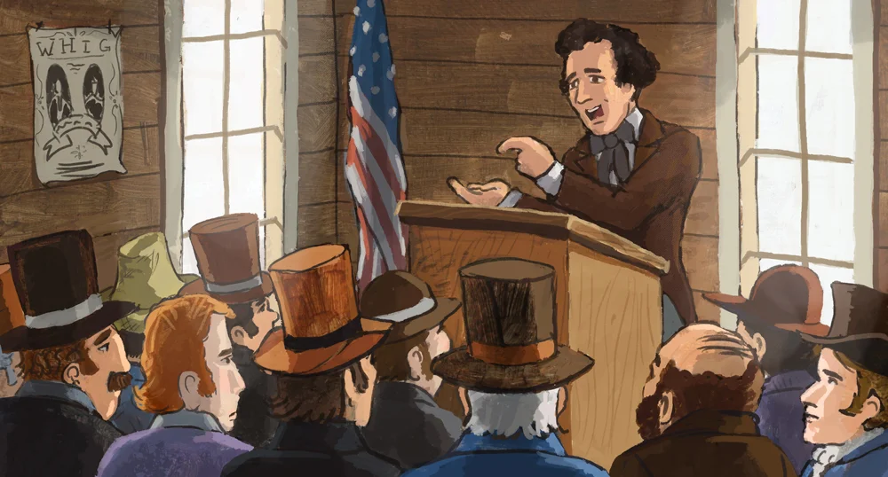 George was passionate about the plight of the people, and got deeply into politics.