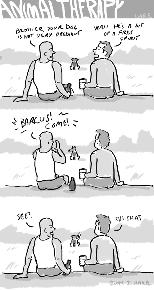 This is very VERY accurate representation of Marcus’s personality.