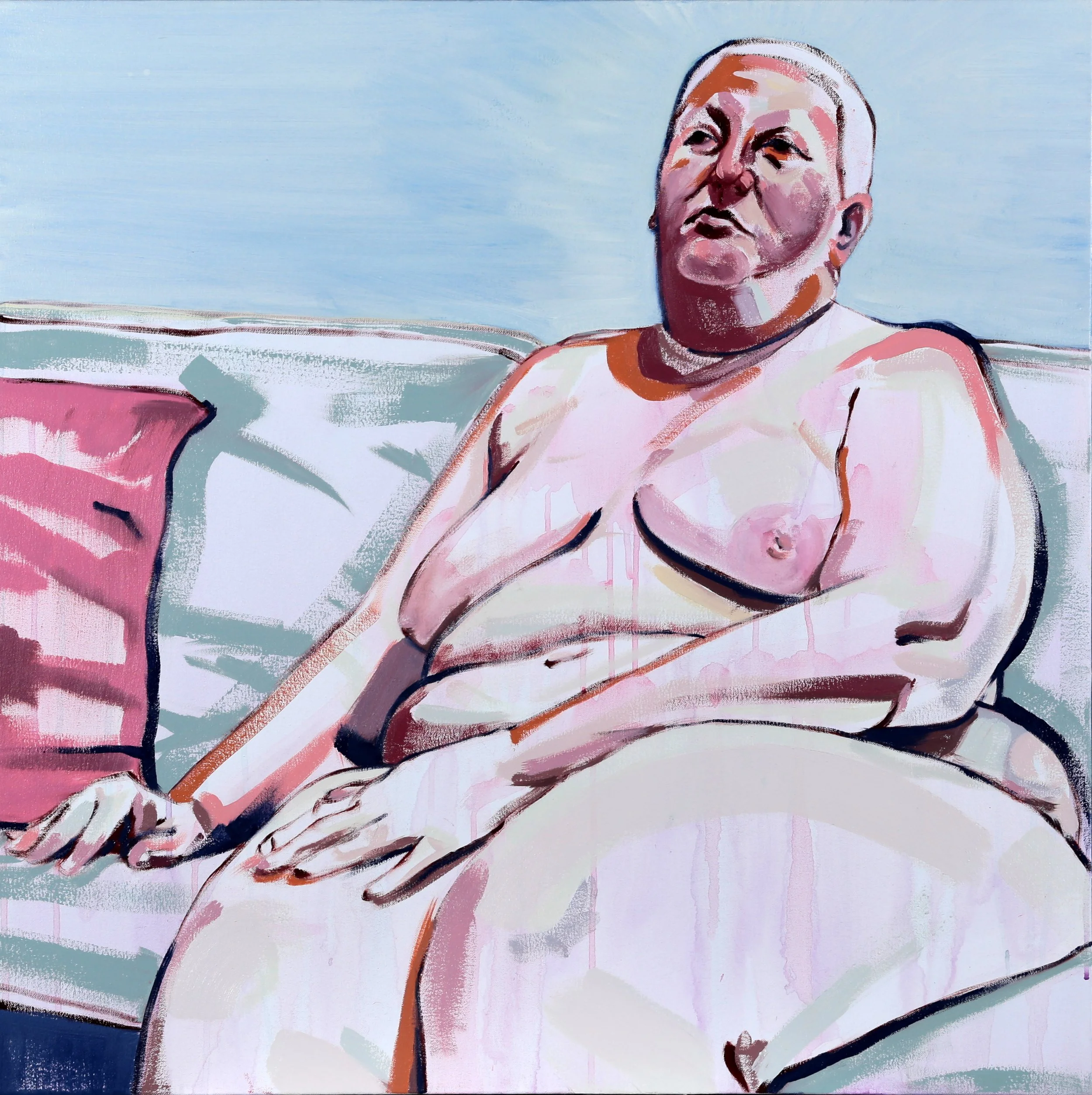 Portrait of an Artist as Muse in Her Finery