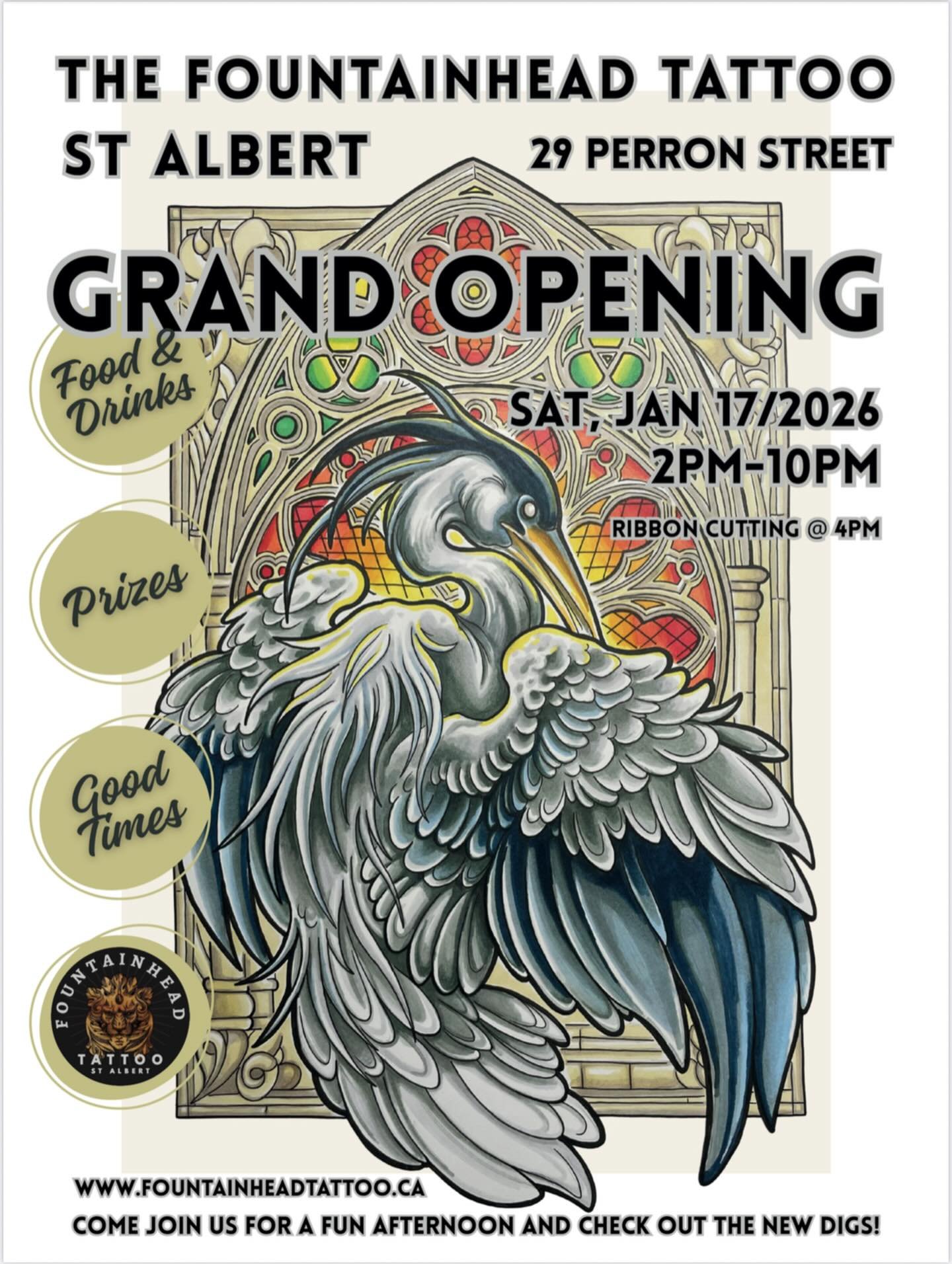 **GRAND OPENING JAN 17 2026**
We know there&rsquo;s a lot going on in December, so we wanted to give you all something fun to check out in the new year!  We will be joined by the Chamber of Commerce and council for a ribbon cutting ceremony!  Bring o