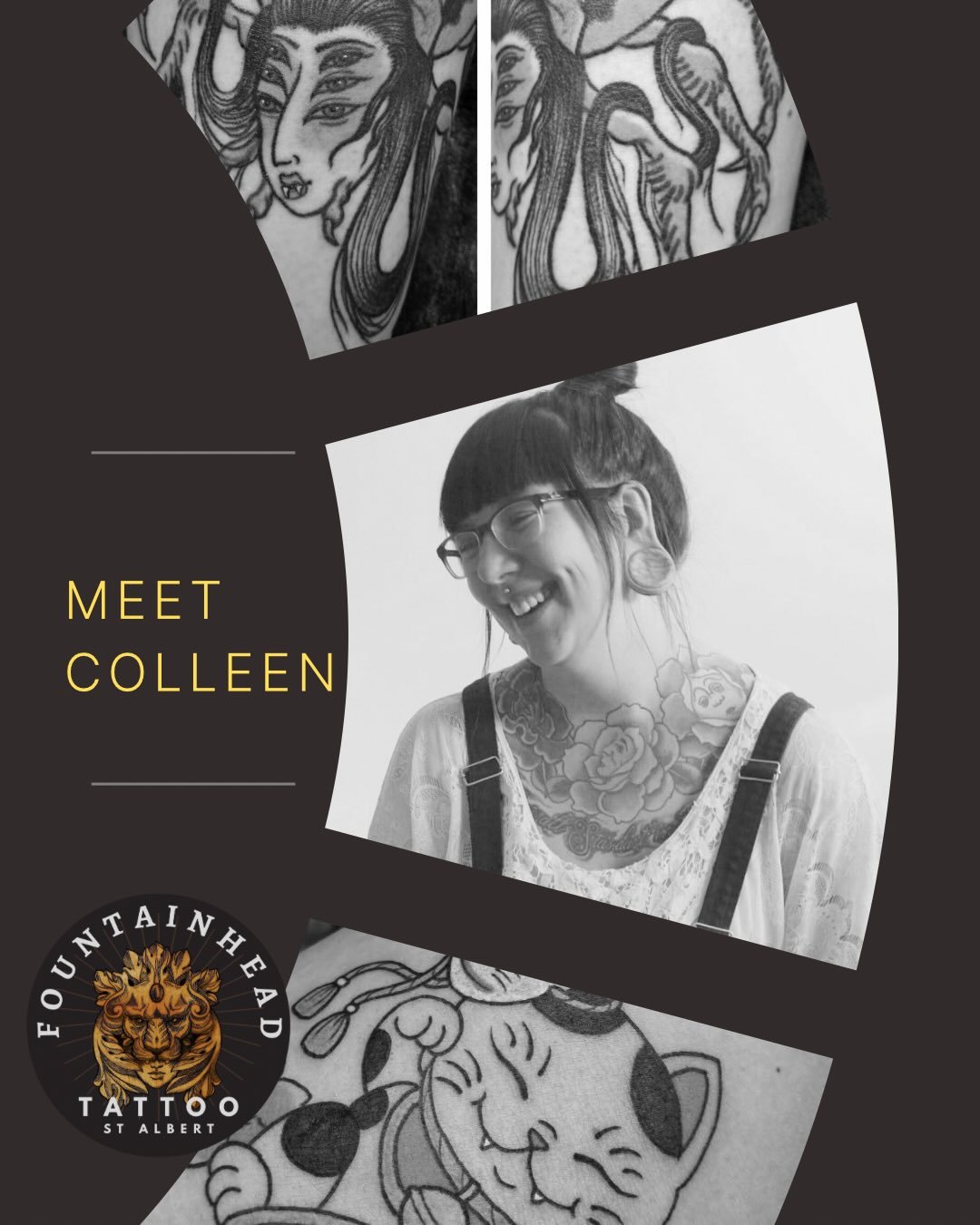 Introducing COLLEEN!  Over the moon to be having the lovely @toughandtendertattoo joining our St Albert crew February 2026. We think they are a perfect fit to the vibe of our team (fun, chill, nerdy and friendly!)

Here&rsquo;s a bit about Colleen in