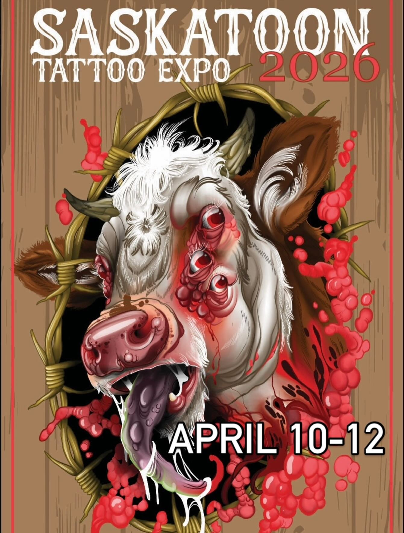 *SASKATOON SHOW APRIL 10-12*
Andi, Miles and Dallas will be joining forces with the Edmonton sister shop for this fun tattoo convention!

Hit us up to book some time in advance and secure your cool tattoo spot!