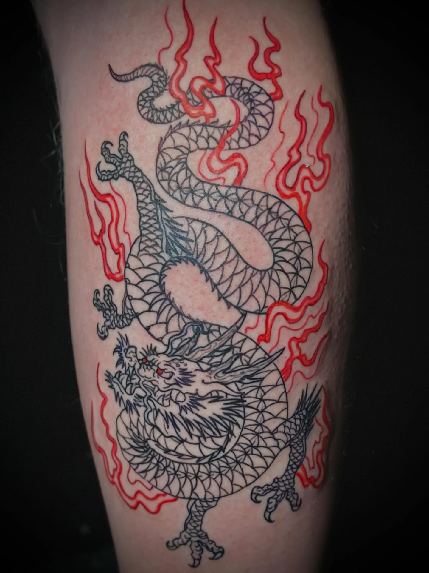 A calf dragon for my bro @karter.godin. Karter has been supporting me on this journey since I first started 3 years ago, I appreciate you man!!!

#dragontattoo #japanesedragontattoo #tattoo