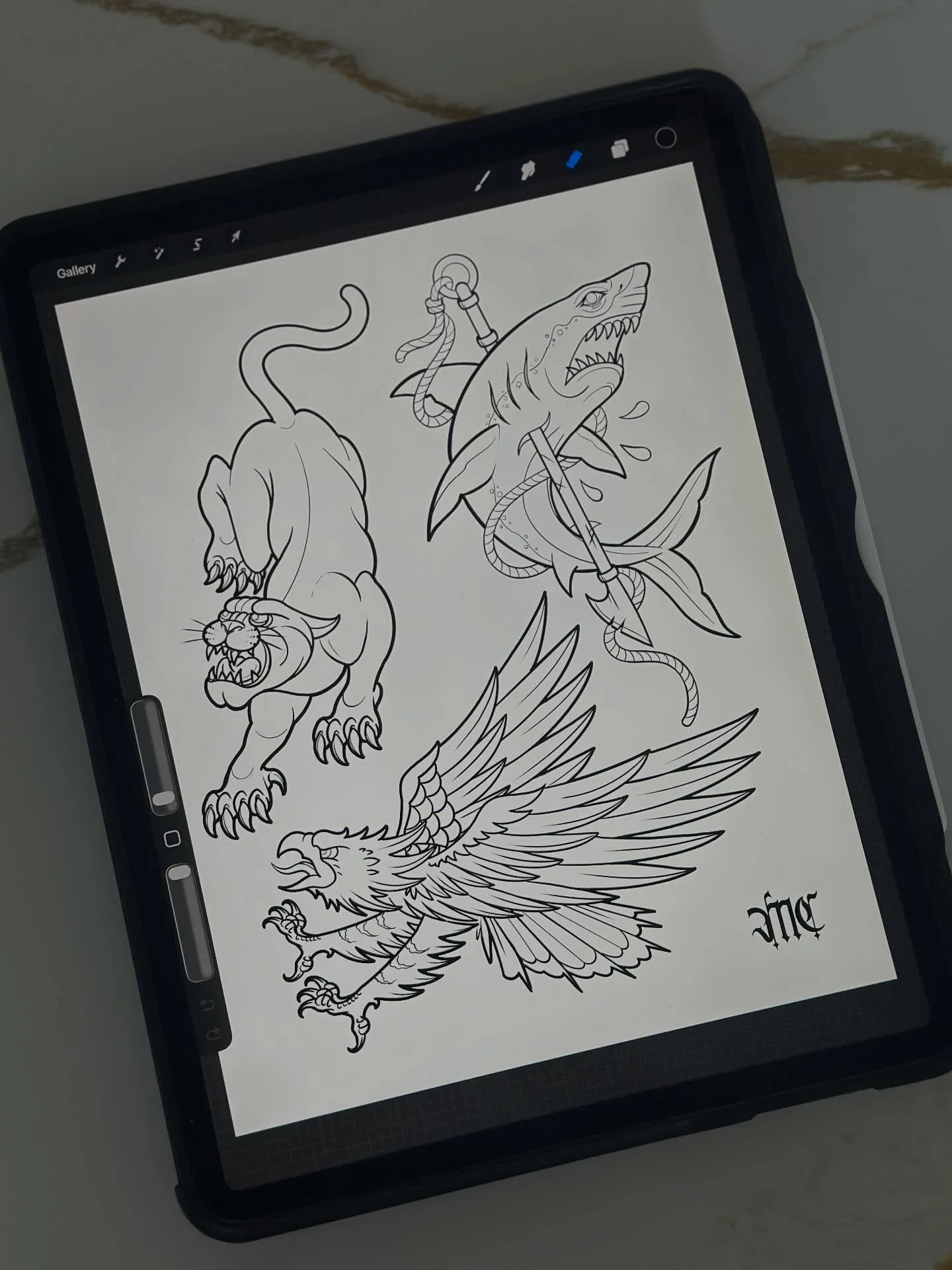 New flash in time for the Edmonton convention next weekend! We will be there from the 17th - 19th, come say hi!

#edmontontattoo #edmontontattooconvention #edmontontattooconvention2026 #tattooflash