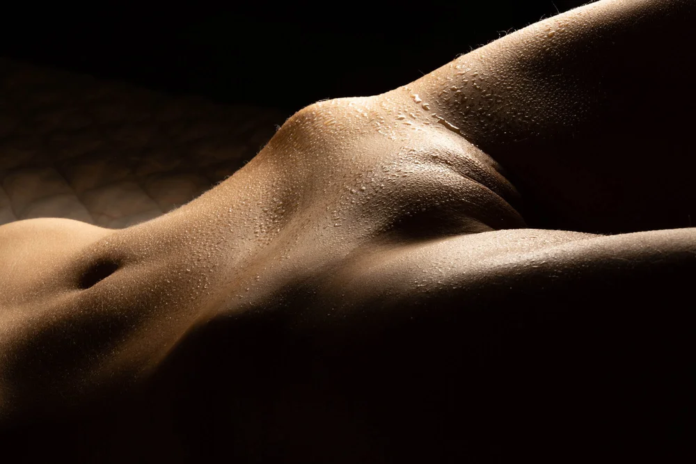 Pamela's fine art nude photo shoot with Jason Guy