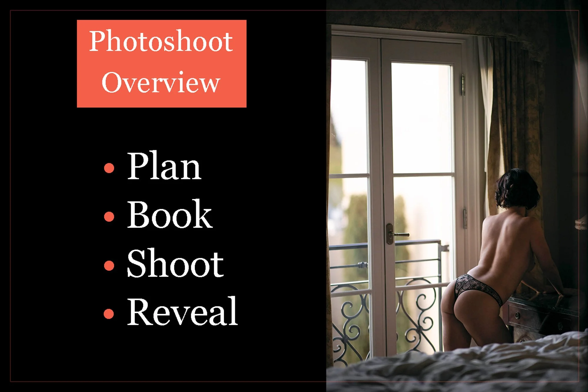 Boudoir Photoshoot Overview