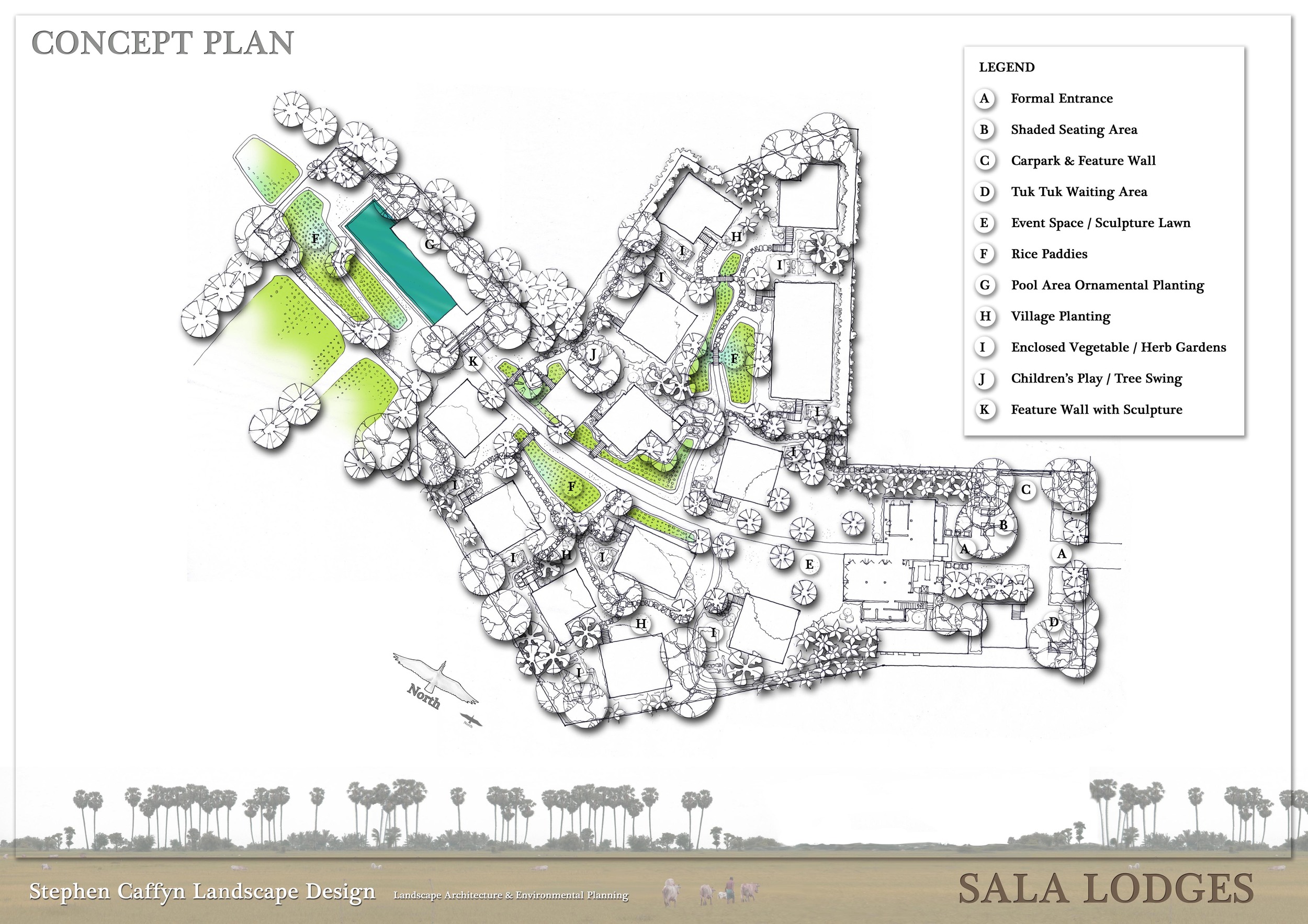 Sala Lodges masterplan