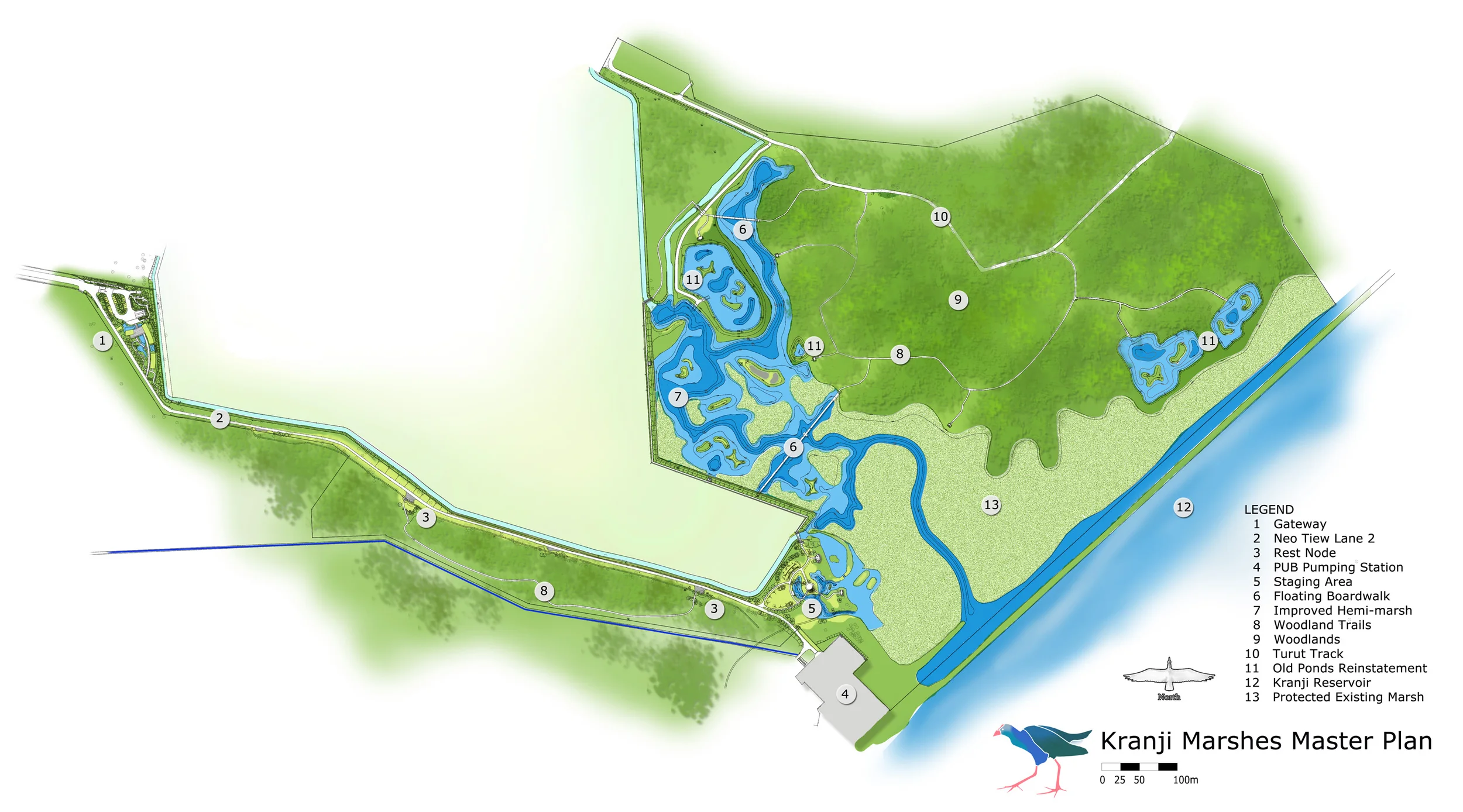 Kranji Marshes Masterplan