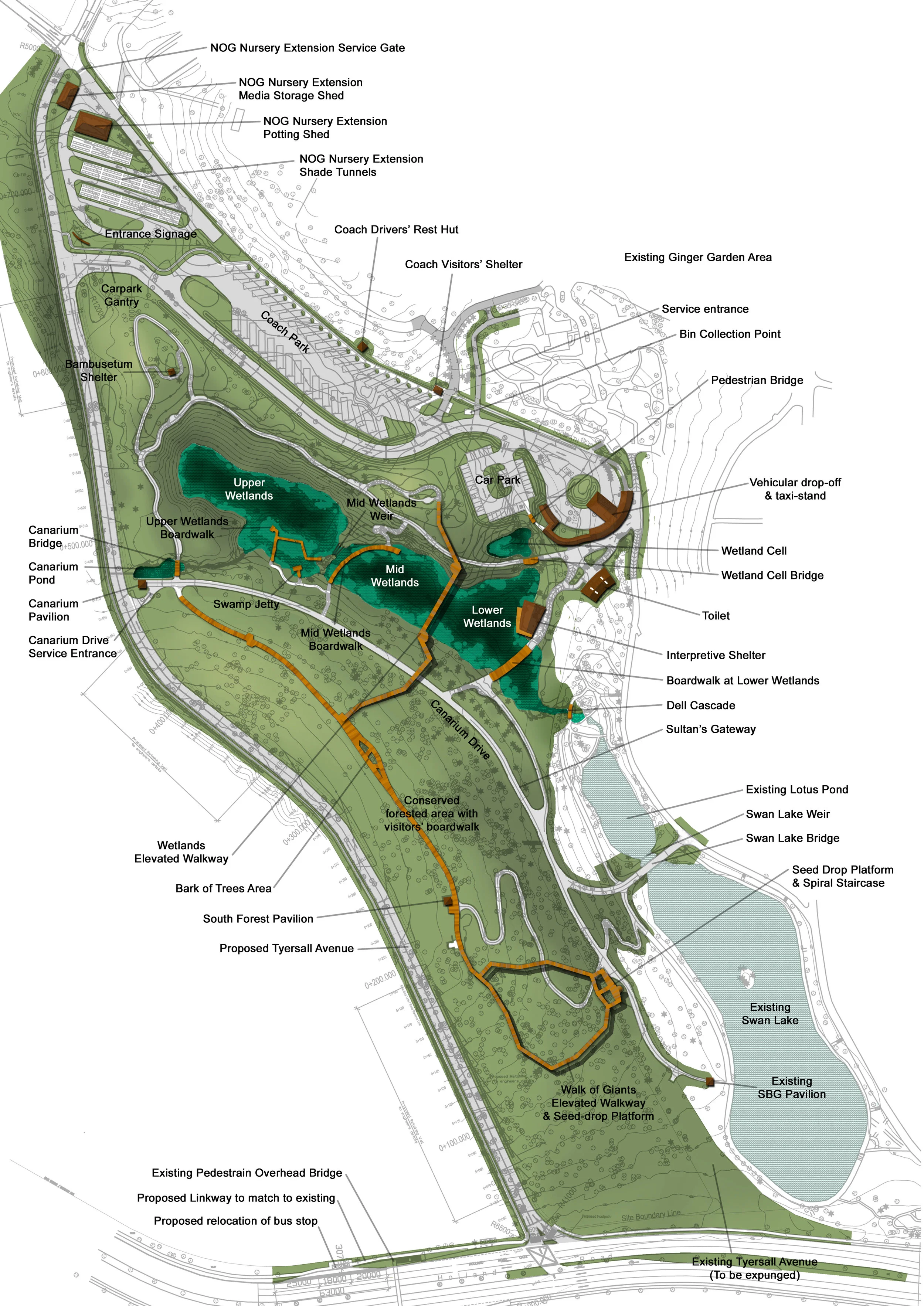 Learning Forest at Singapore Botanic Gardens — Stephen Caffyn Landscape ...