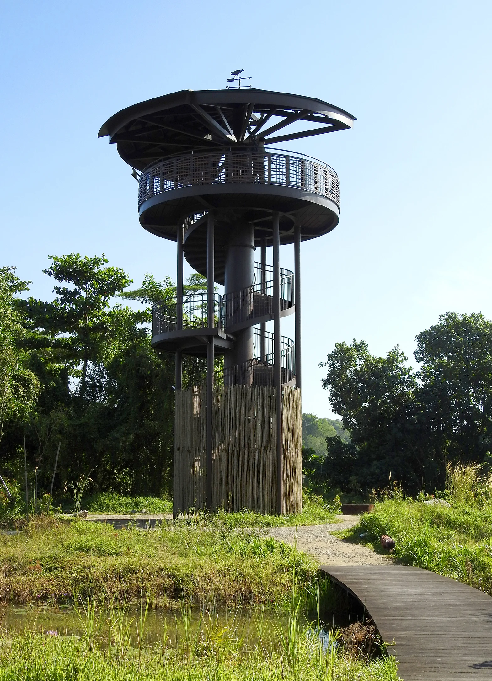 The Raptor Tower at Kranji Marshes