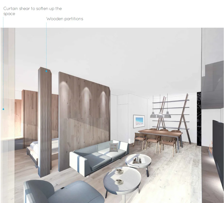 The materials palette for the general architectural surface is light, natural and fresh, invigorated with a few joinery features. The project is a celebration of Nordic simplicity with an Asian twist. 