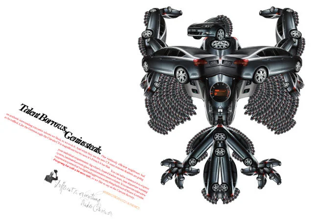 citroen. pan european print campaign