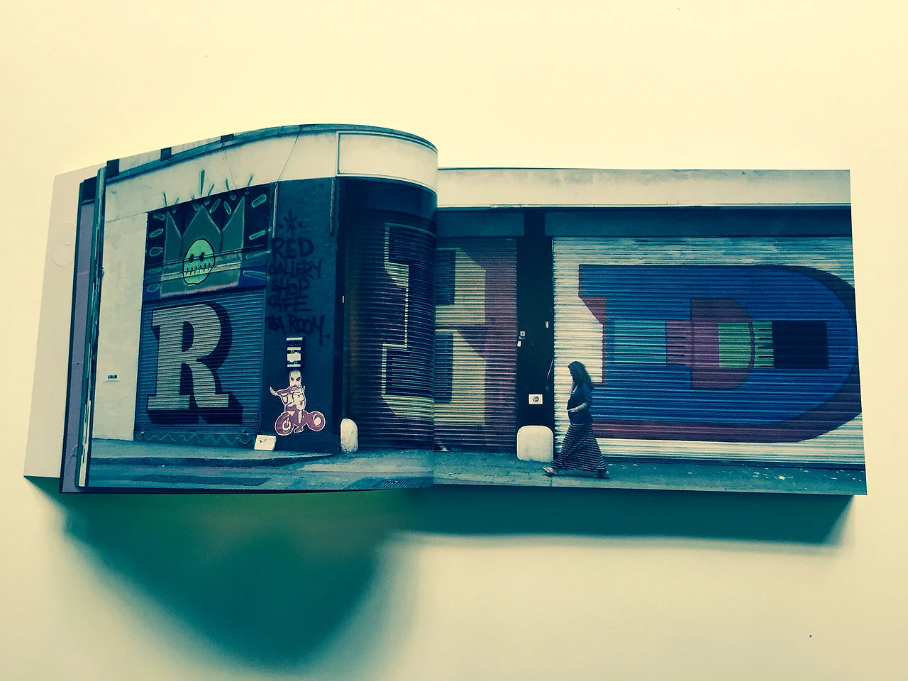 red gallery. identity and book design