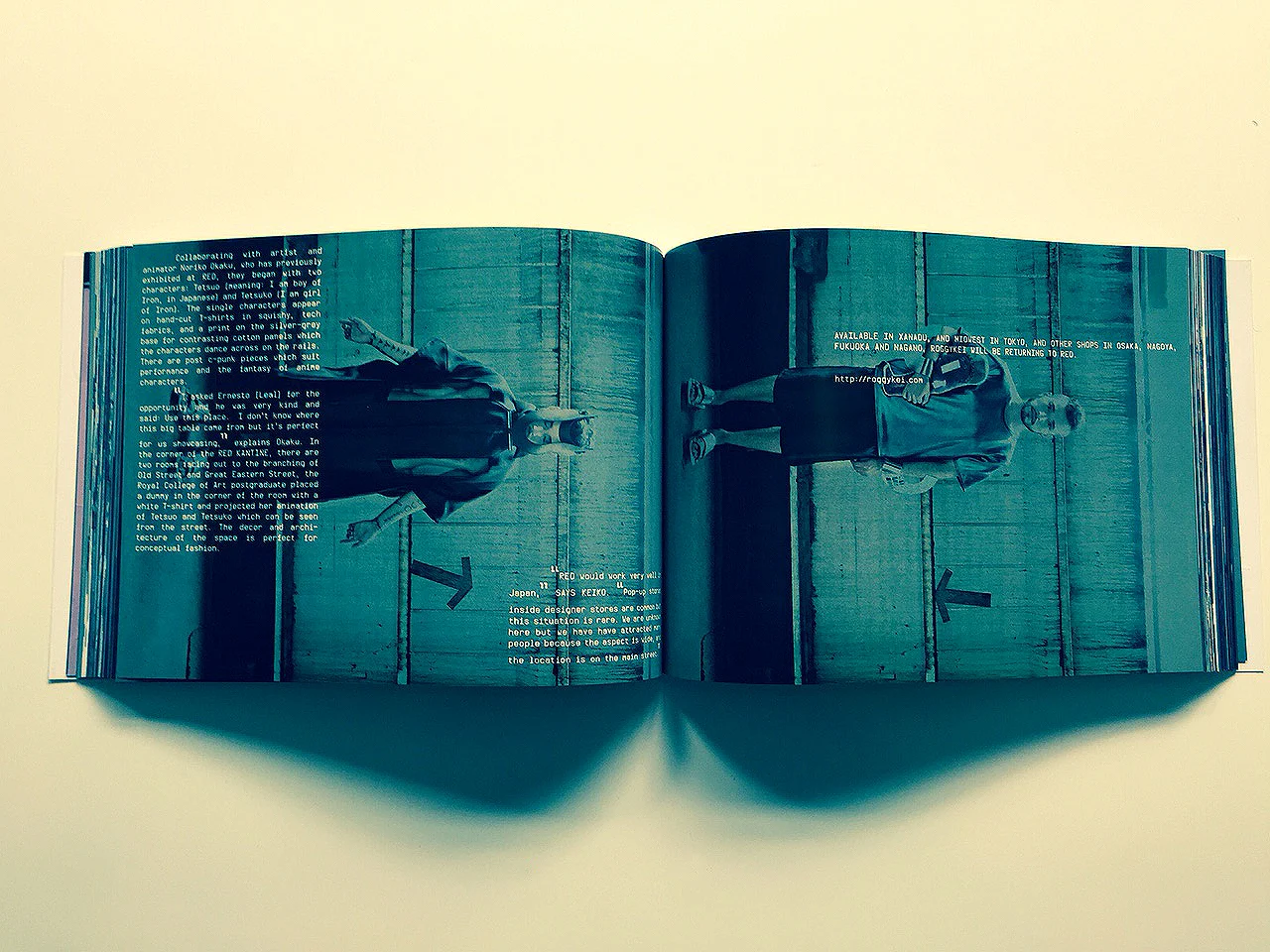 red gallery. identity and book design