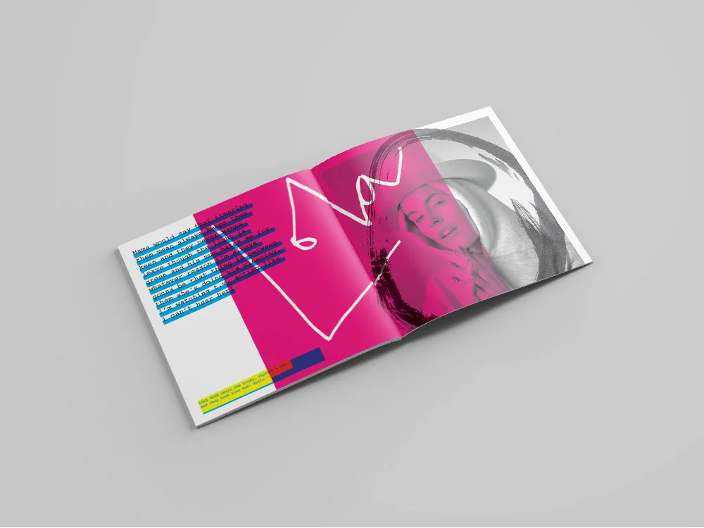 cold lips. magazine art direction