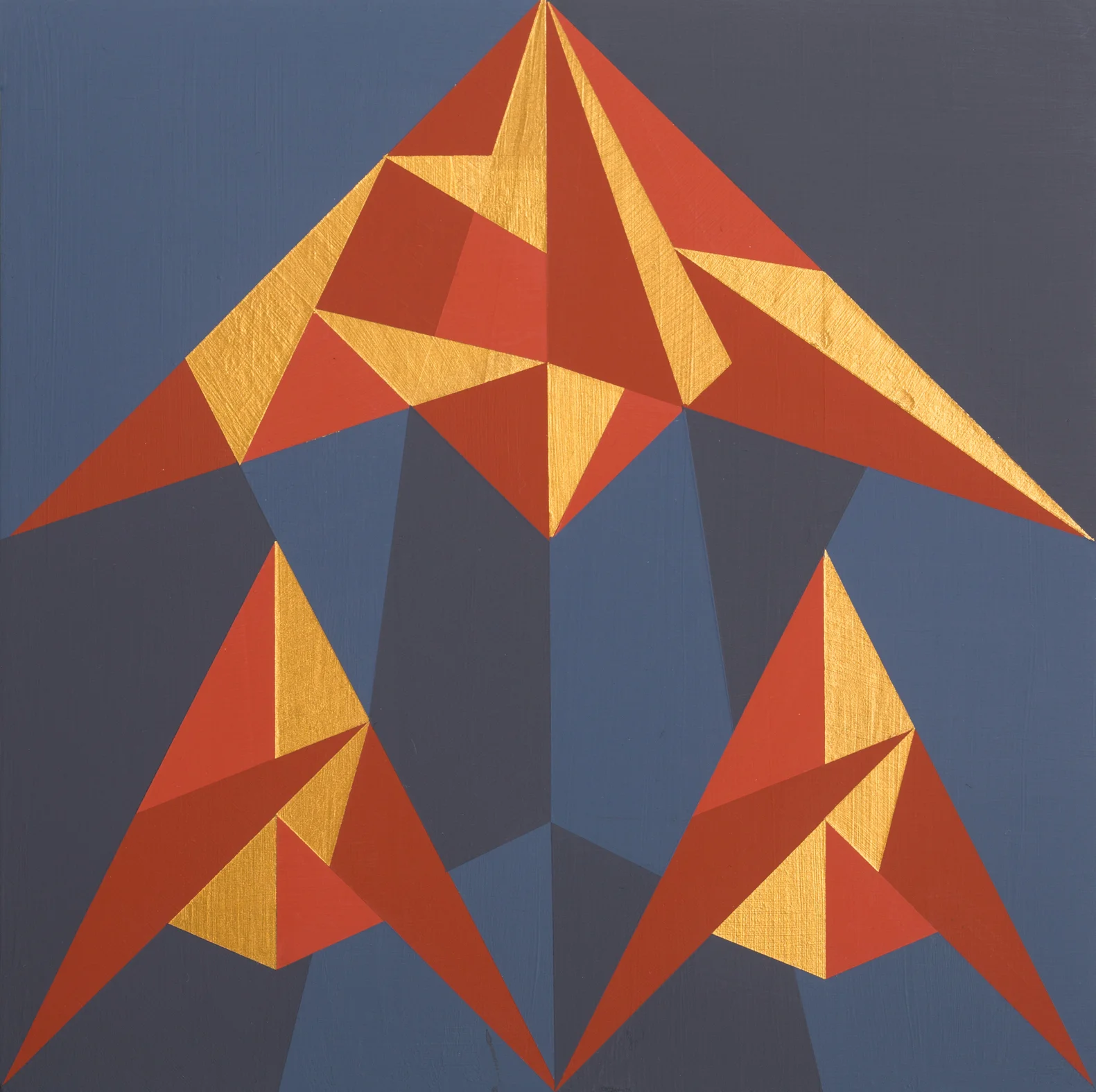 2015, acrylic painting on timber panel. 20x20 cm. Photo: Andrew Sikorski. Private Collection