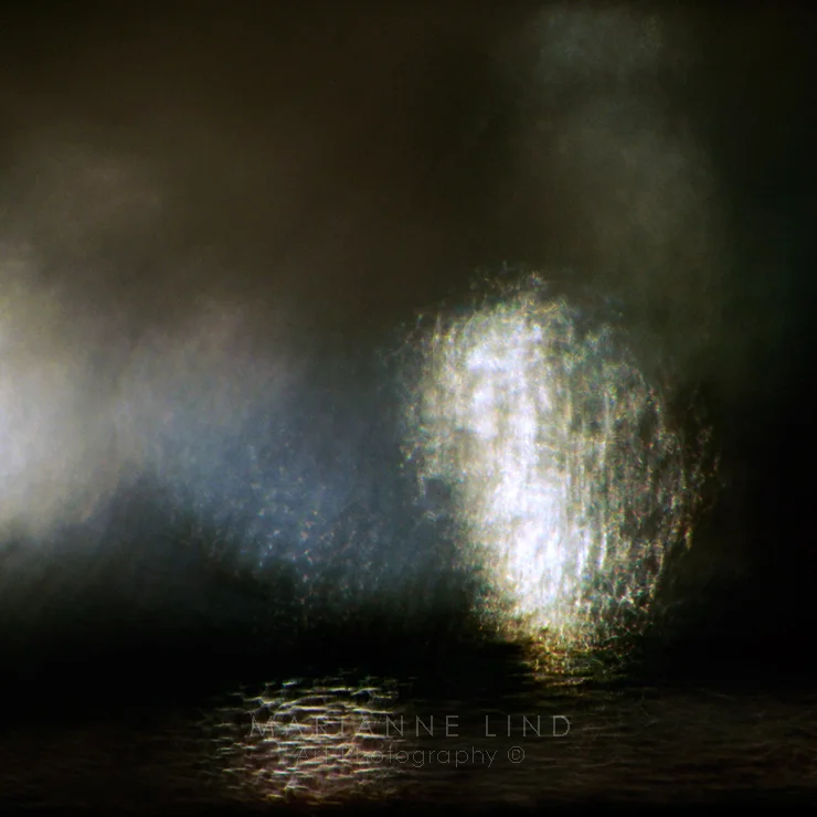 Weep no more Limited Edition, available in various sizes. Unique photographs of light refractions in glass. Mounted with plexiglas or framed. For inquiries contact fotograf@mariannelind.se