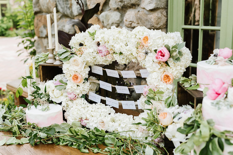 Featured- Style Me Pretty. Blush and Metallic inspiration