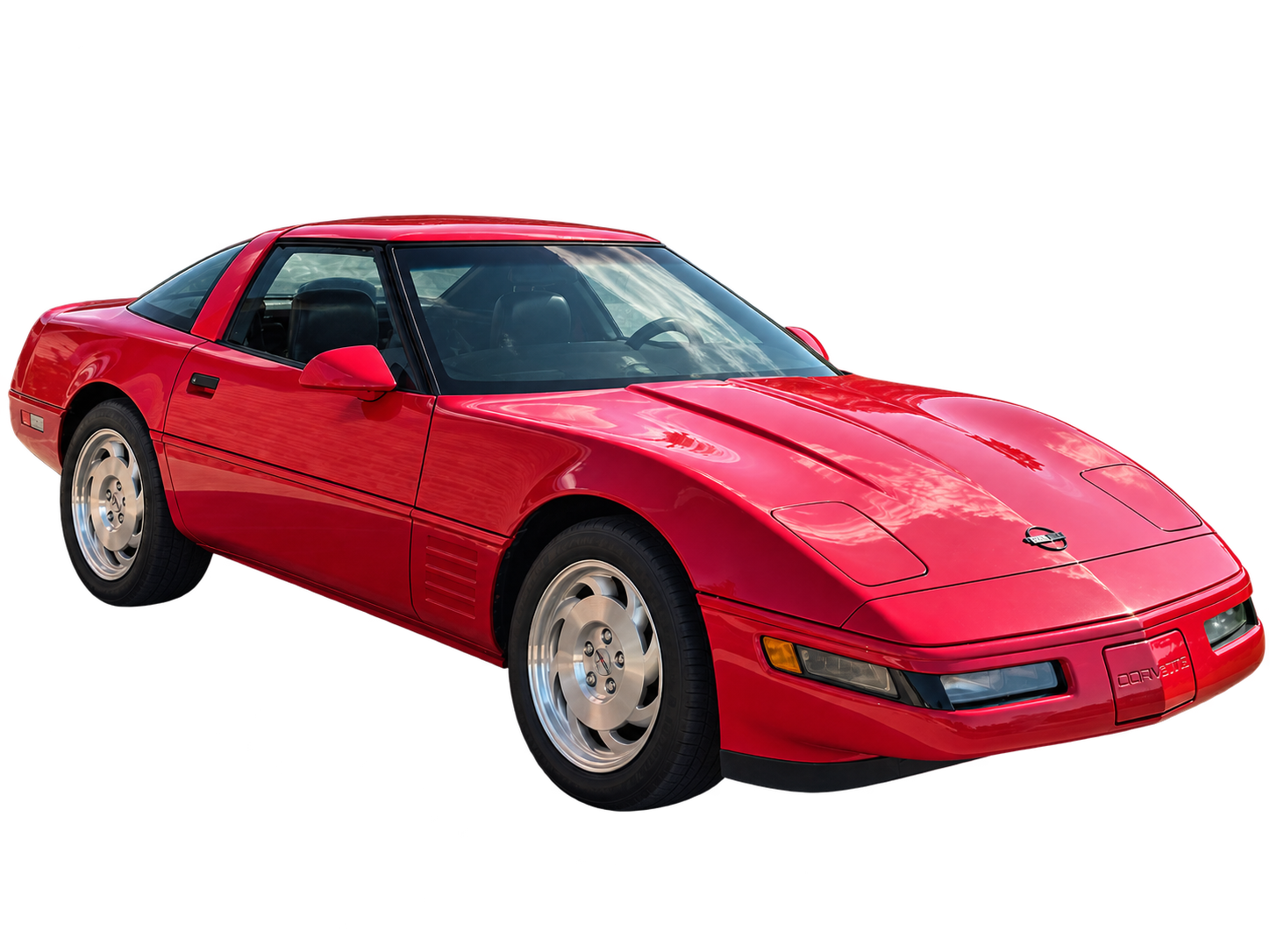 1993 Chevrolet Corvette C4 before the Art Car build
