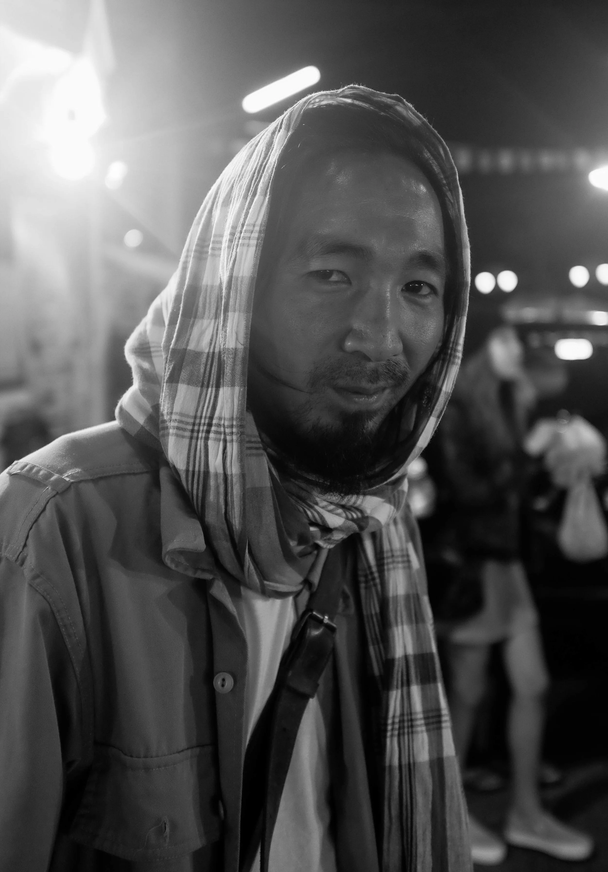 an interesting man I met in Aumpawa, Thailand
