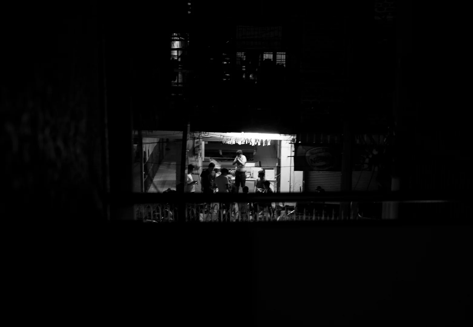 one B&W