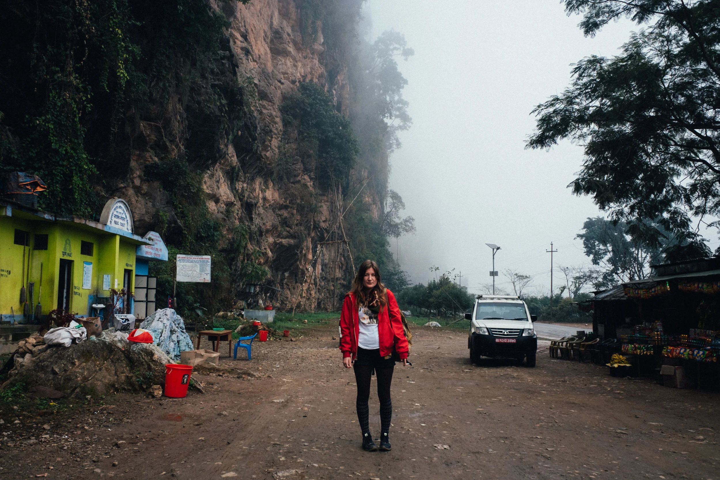 A ride through misty mountains.