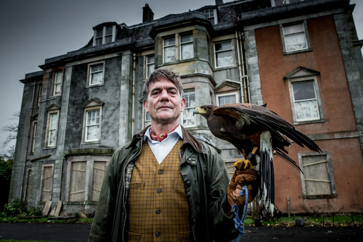 John Michie as the Laird of Blackstone