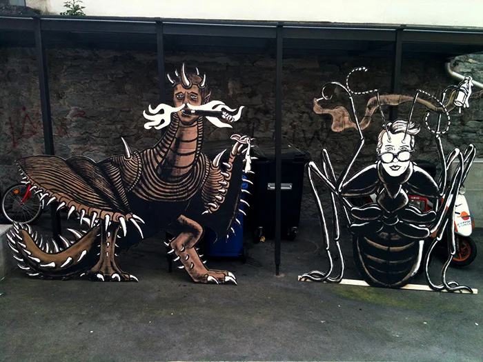 Drache und Ameise, Auftrag, 2013