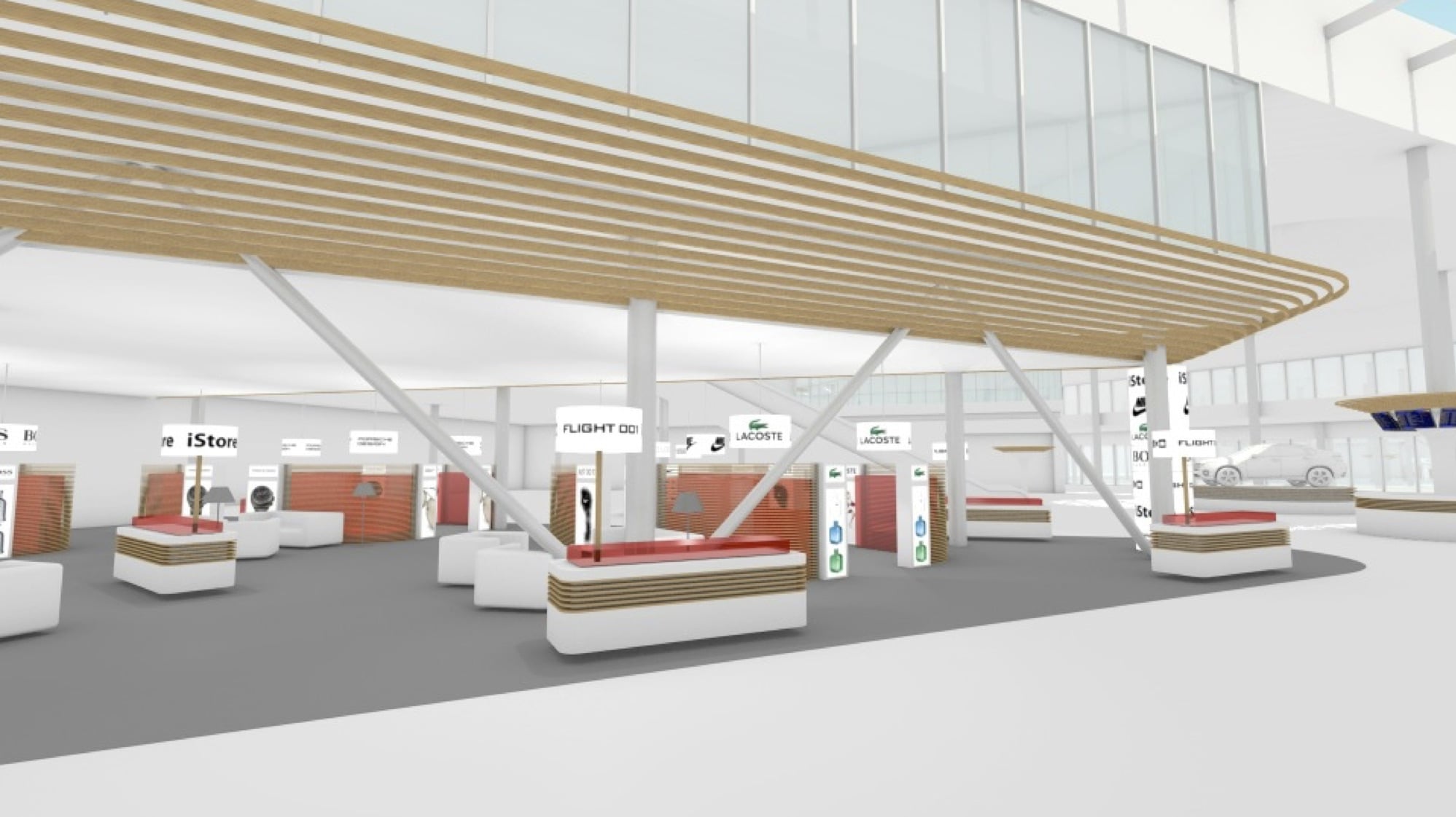 LSTRNA FOR TORONTO AIRPORT - NEW LOBBY AREA CONCEPT