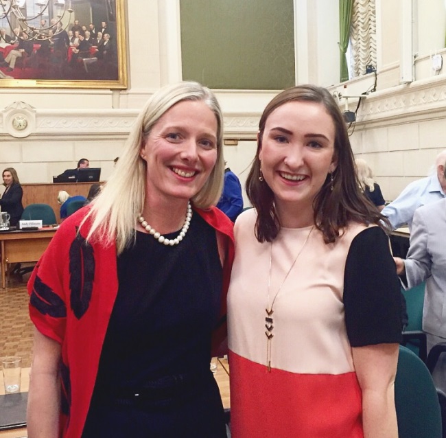 Jaimie s Intern Larissa Parker summarizes her first month on the hill Jaimie Anderson Parliamentary Internship