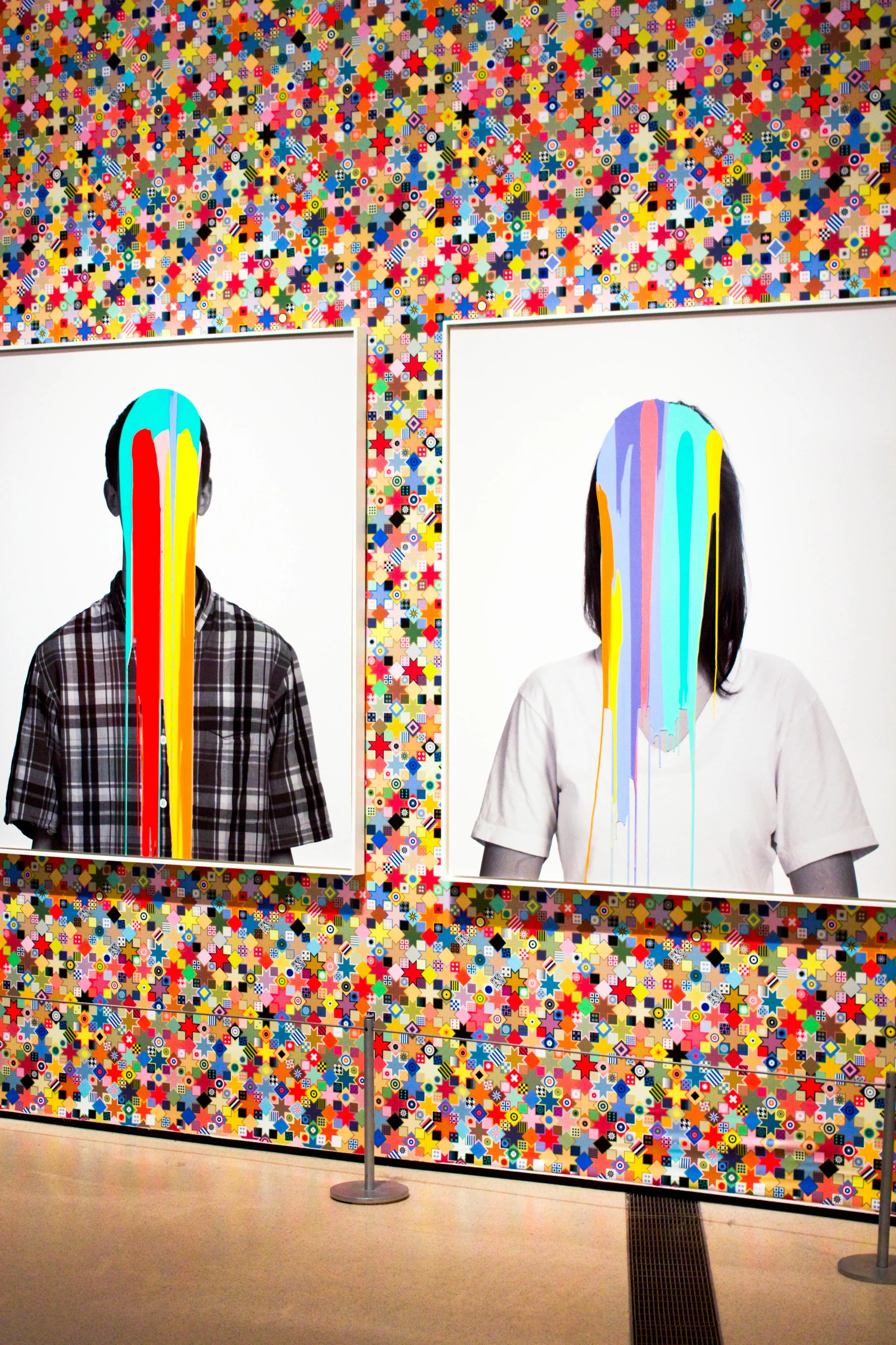 Brilliant Information Overload Pop Head & Liquid Video Game Pop Head, 2010