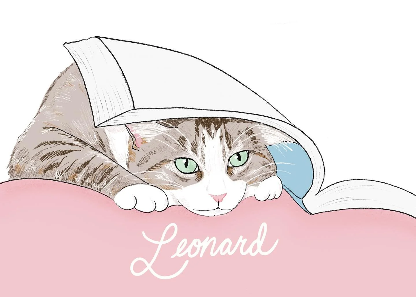a kitty commission. 💕🐈