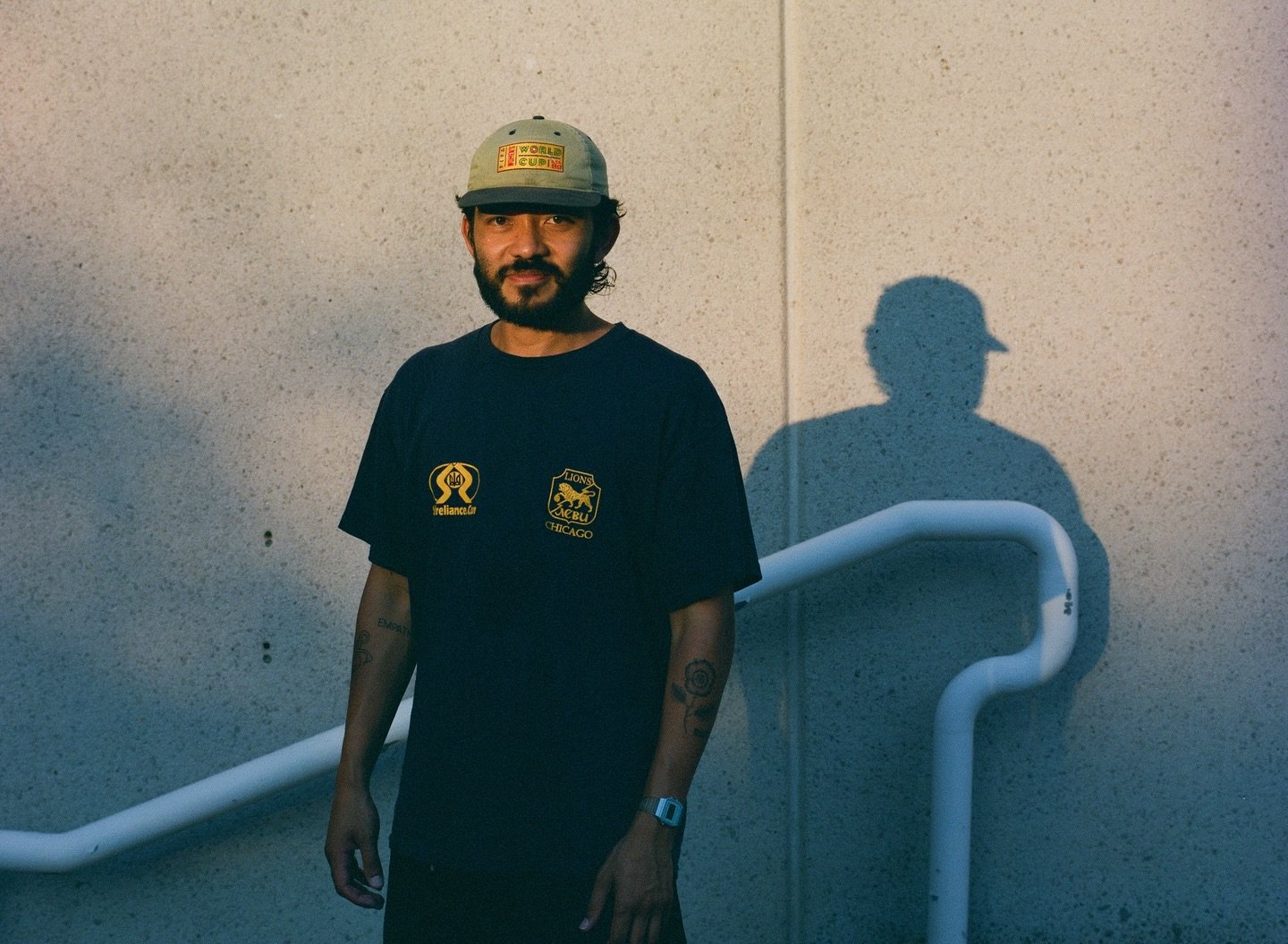 summer portrait of @stephenattong on medium format film.