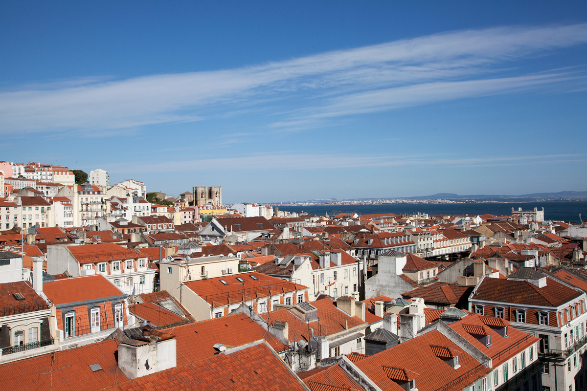 View from São Pedro de Alcântara, Lisbon