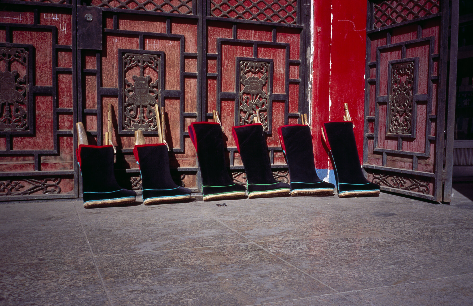 The Monk's Shoes, Xiahe, Tibet, 2019