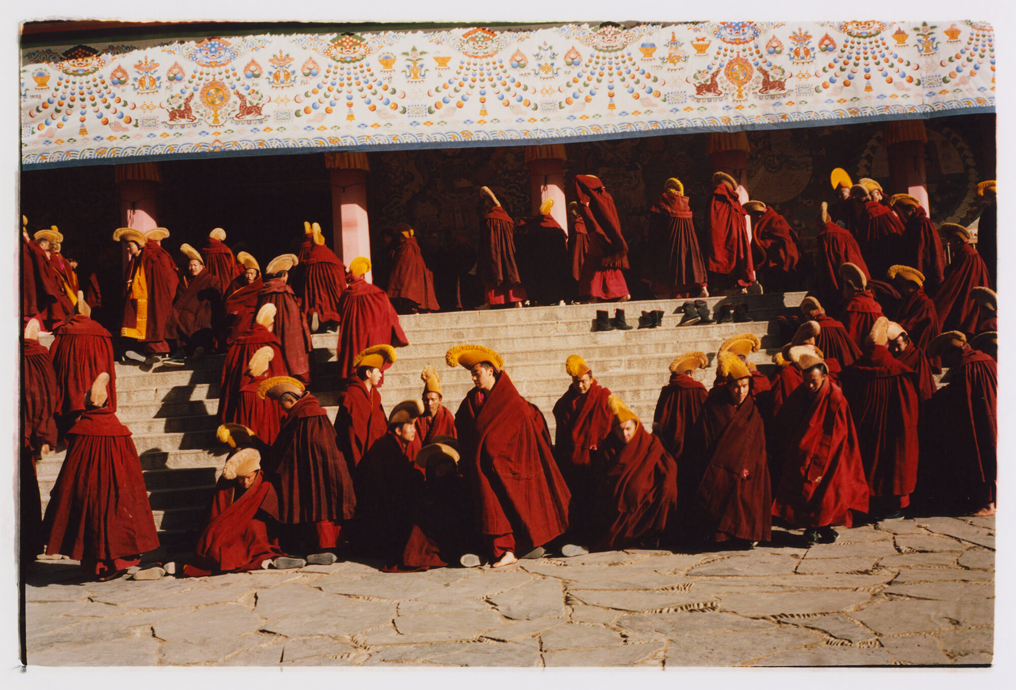 Yellow Hats at Labrang Monastery II, Xiahe, Tibet, 2019