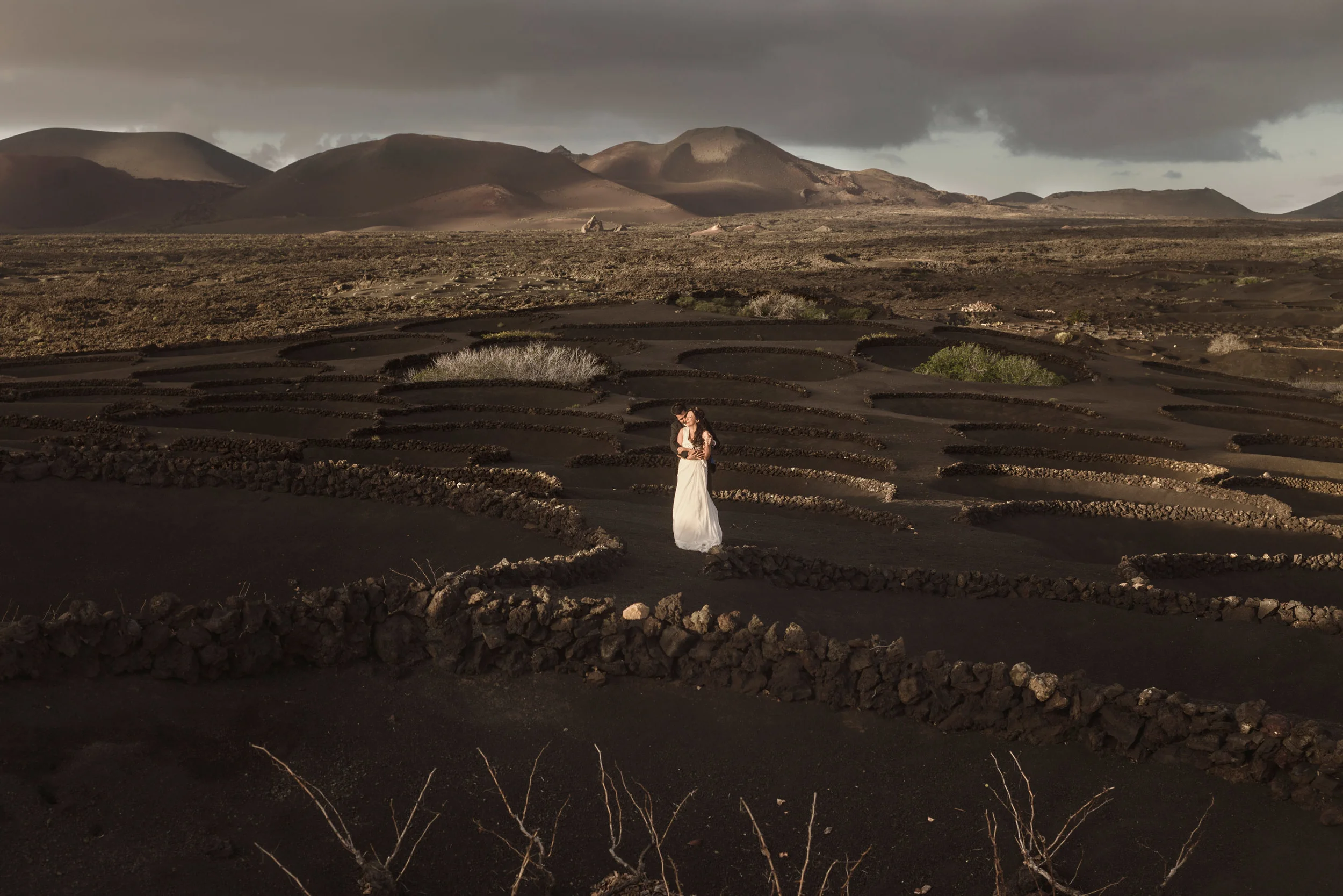 Boda en La Geria · Eli y Ale