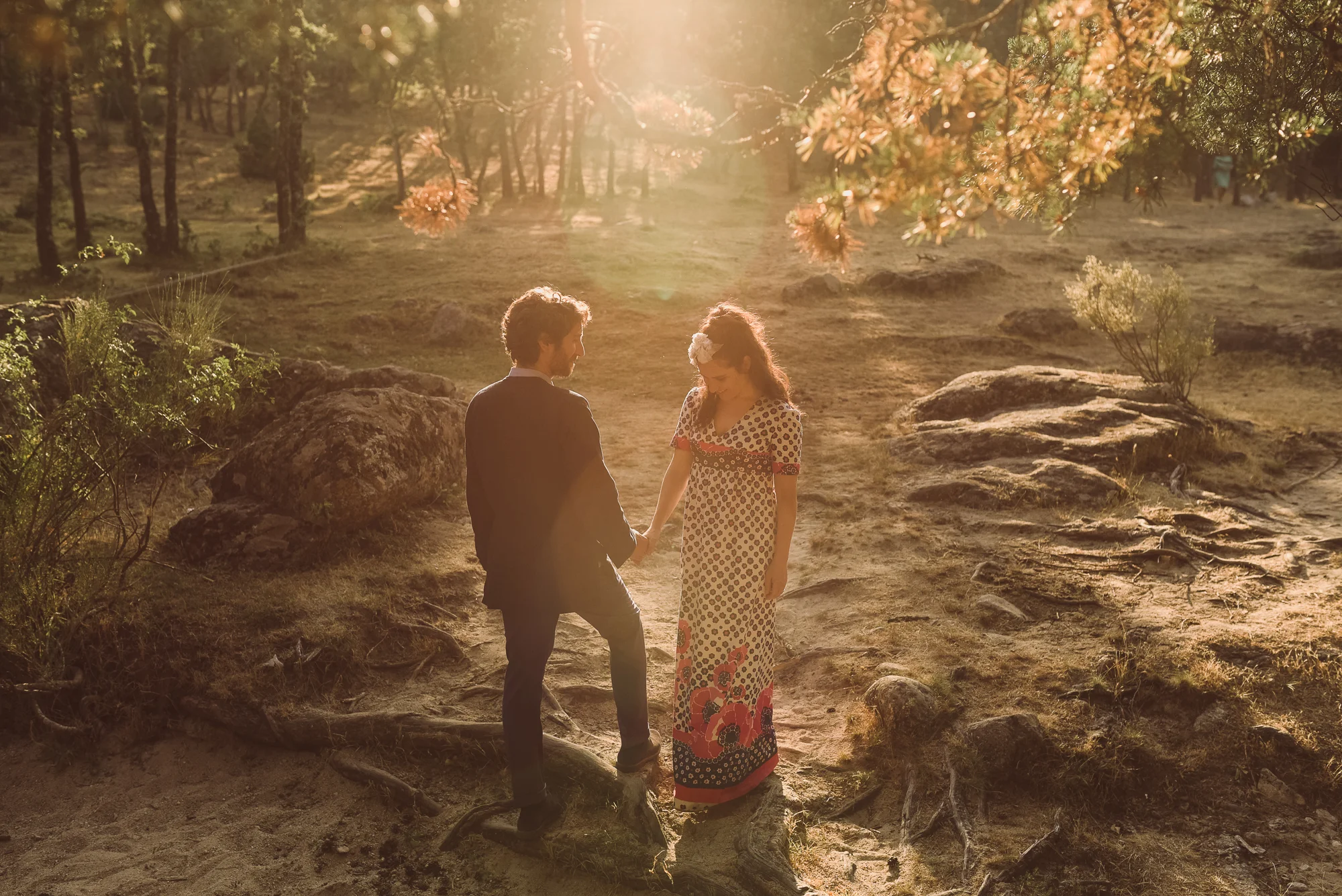 Boda de cuento en Rascafría · Marga y Rafa