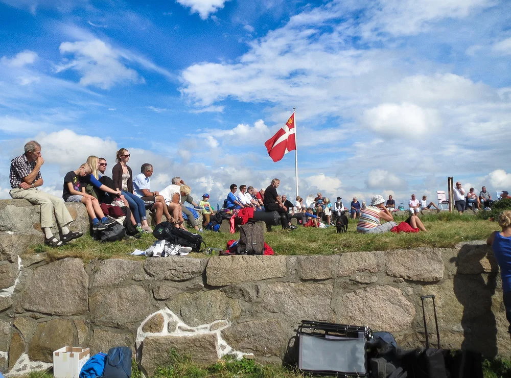 Akerøyadagen på Akerøya Fort. Foto: Akerøya Forts Venner