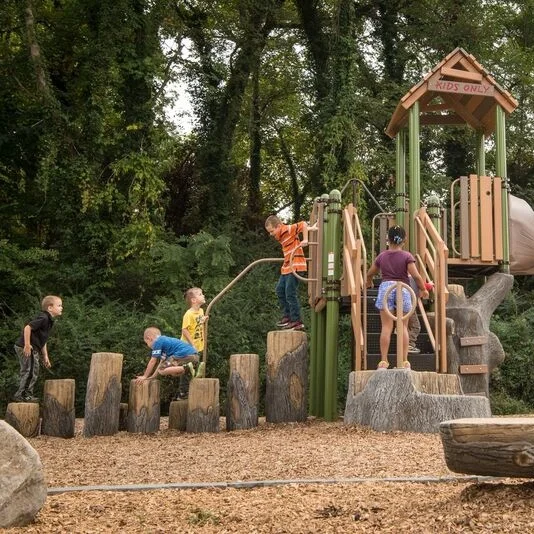 The renovated parks are part of the City's initiative to improve residents access to recreational equipment.