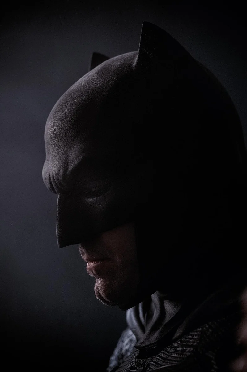 New Color Photo of Batfleck!